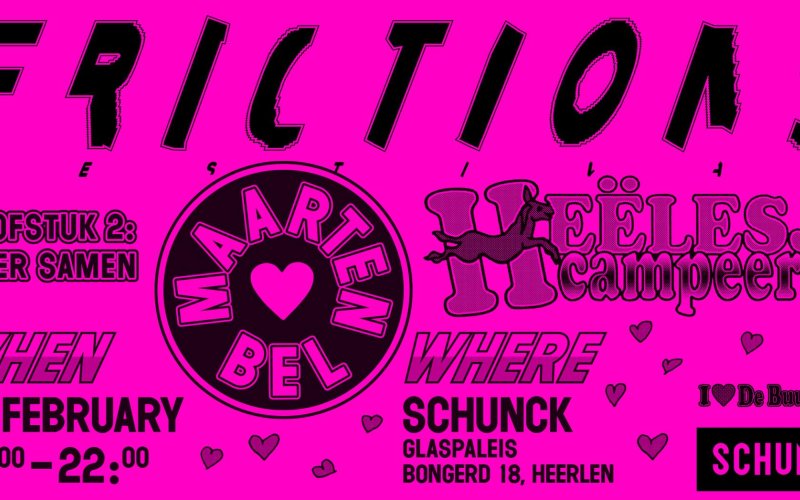 Very Contemporary, SCHUNCK, Frictions Festival #12 – together again