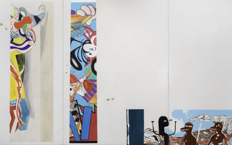 Very Contemporary, Ludwig Forum Aachen, Oil paintings. Michel Majerus in dialogue with the Ludwig Collection