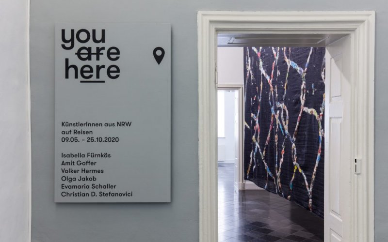 Very Contemporary, Kunsthaus NRW Kornelimünster, you are here